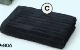 Woolworths Ribbed Bath Sheet - Charcoal offer