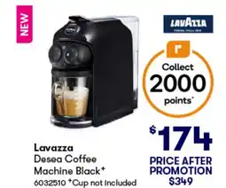Woolworths Lavazza Desea Coffee Machine Black+ offer