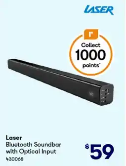 Woolworths Laser Bluetooth Soundbar with Optical Input offer