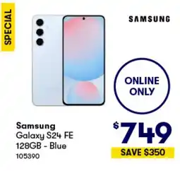 Woolworths Samsung Galaxy S24 FE 128GB - Blue offer