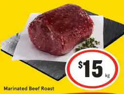 IGA Marinated Beef Roast offer