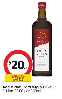 Coles Red Island Extra Virgin Olive Oil offer