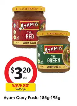 Coles Ayam Curry Paste offer