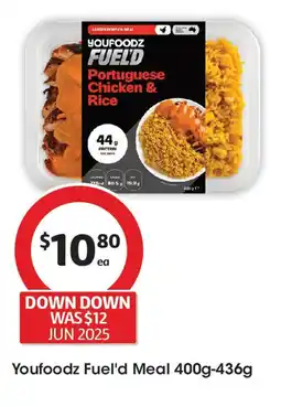 Coles Youfoodz Fuel'd Meal offer
