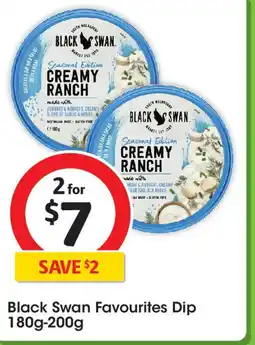 Coles Black Swan Favourites Dip offer