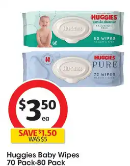 Coles Huggies Baby Wipes offer