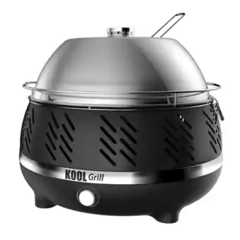 Harris Scarfe Kool grill portable 3-in-1 bbq, smoker & roaster - black offer