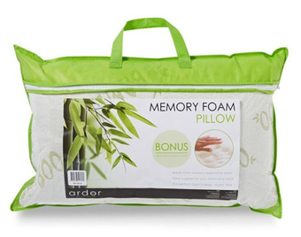 Harris Scarfe Ardor shredded memory foam pillow with bamboo cover offer