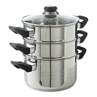Harris Scarfe Smith+nobel traditions stainless steel 20cm 3pc steamer set offer