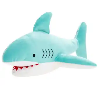 Linen house novelty cushion - sheldon shark