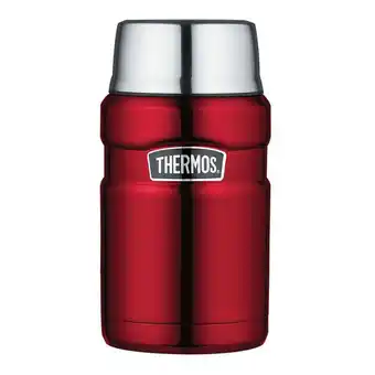 Harris Scarfe Thermos king stainless steel red food jar 710ml offer