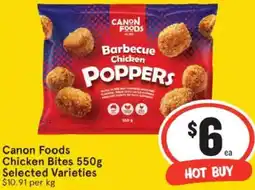 IGA Canon Foods Chicken Bites offer