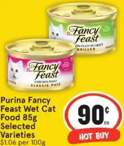 IGA Purina Fancy Feast Wet Cat Food offer