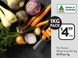 Foodworks Pre-Packed Whole Soup Mix offer