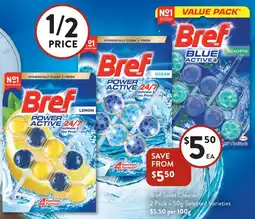 Foodworks Bref Toilet Cleaner offer
