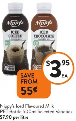 Foodworks Nippy's Iced Flavoured Milk PET Bottle offer