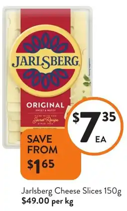 Foodworks Jarlsberg Cheese Slices offer