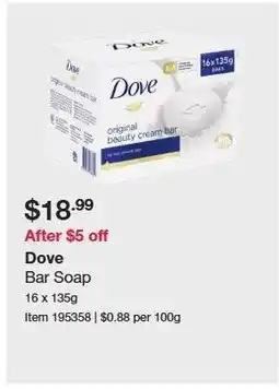 Costco Dove offer