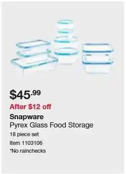 Costco Snapware offer