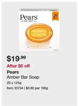Costco Pears offer