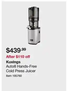 Costco Kuvings offer