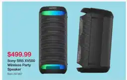 Costco Sony SRS XV500 offer