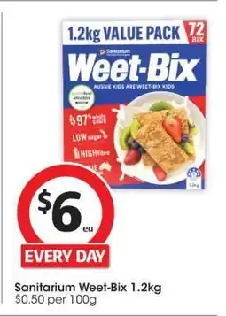Coles Sanitarium Weet-Bix 1.2kg offer