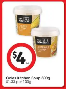 Coles Coles Kitchen Soup 300g offer