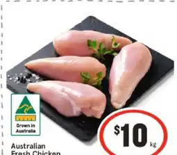 IGA Australian Fresh Chicken offer