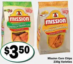 Friendly Grocer Mission Corn Chips offer