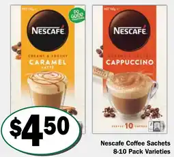 Friendly Grocer Nescafe Coffee Sachets offer