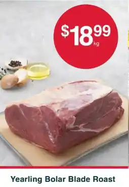Yearling Bolar Blade Roast
