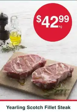 Australian Butchers Store Yearling Scotch Fillet Steak offer