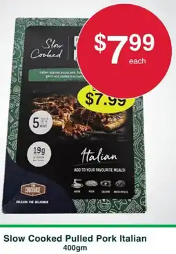 Australian Butchers Store Slow Cooked Pulled Pork Italian offer