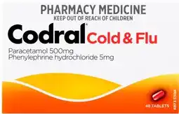 Discount Drug Stores Codral Cold & Flu 48 Tablets offer