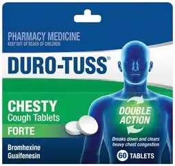 Discount Drug Stores Duro-Tuss Chesty Cough Forte 60 Tablets offer