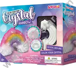 Toymate Colour Your own Crystal Rainbow offer