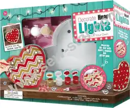 Toymate Decorate Your Own Heart Light offer