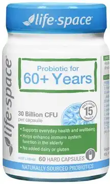 Discount Drug Stores Life-Space Probiotic For 60+ Years 60 Capsules offer