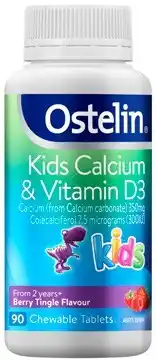 Discount Drug Stores Ostelin Kids Calcium & Vitamin D3 90 Chewable Tablets offer