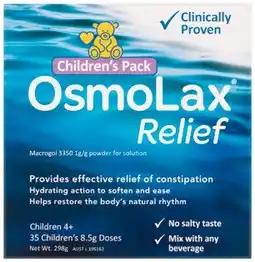 Discount Drug Stores OsmoLax Relief Children’s Pack 298g offer
