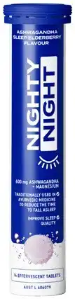 Discount Drug Stores Nighty Night Sleep Elderberry Flavour 14 Effervescent Tablets offer