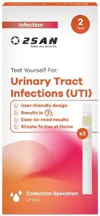Discount Drug Stores 2San Urinary Tract Infections (UTI) Test Kit 2 Pack offer