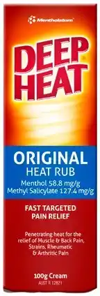 Discount Drug Stores Deep Heat Original Heat Rub 100g offer