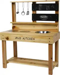 Toymate Backyard Blitz Wooden Mud Kitchen offer