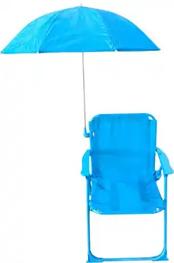 Toymate Backyard Blitz Lawn Chair With Umberella Blue offer