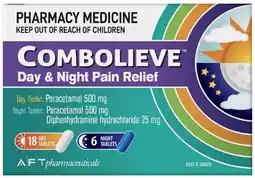 Discount Drug Stores Combolieve Day & Night Pain Relief 24 Tablets offer