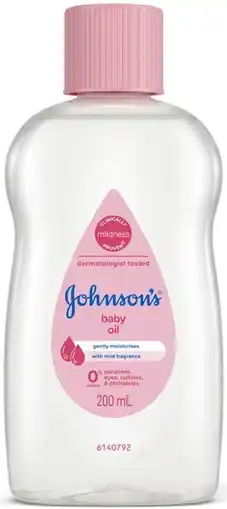 Discount Drug Stores Johnson’s Baby Oil 200mL offer