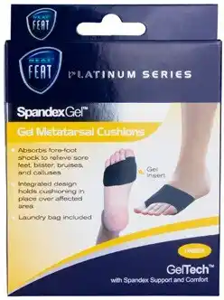 Discount Drug Stores Neat Feat Spandex Gel Metatarsal Cushions offer