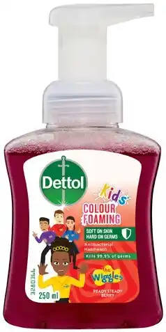 Discount Drug Stores Dettol Kids Colour Foaming Hand Wash Berry 250mL offer
